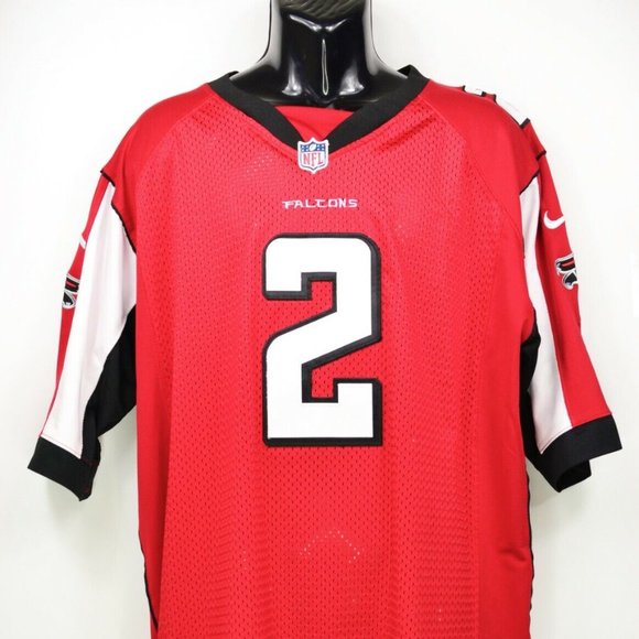 Nike Atlanta Falcons Matt Ryan Men's Size 52 Red Black White On Field Jersey - Picture 1 of 6